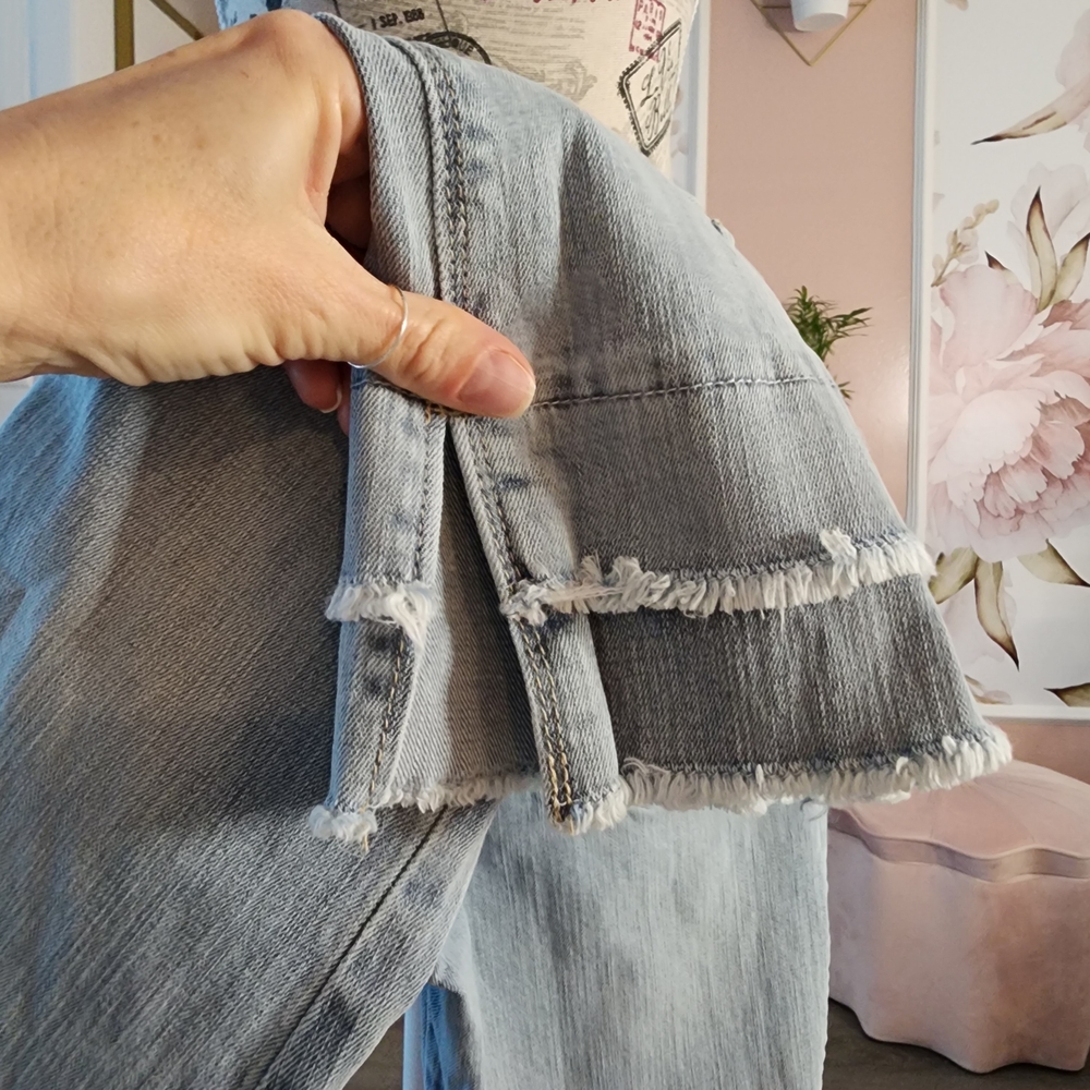 Democracy Light Blue Flare Jeans - Picture 6 of 6